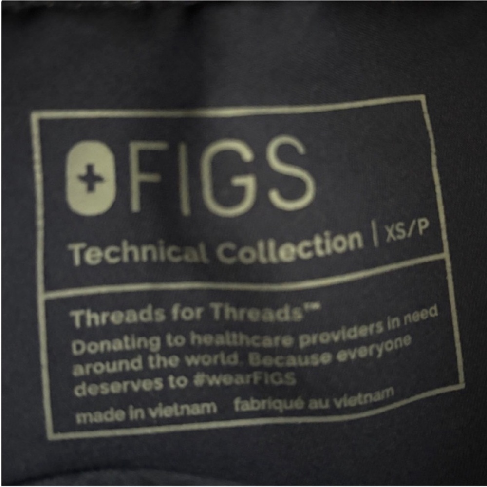 FIGS Zamora Jogger Scrub Pants Navy Size XSP - Picture 5 of 6